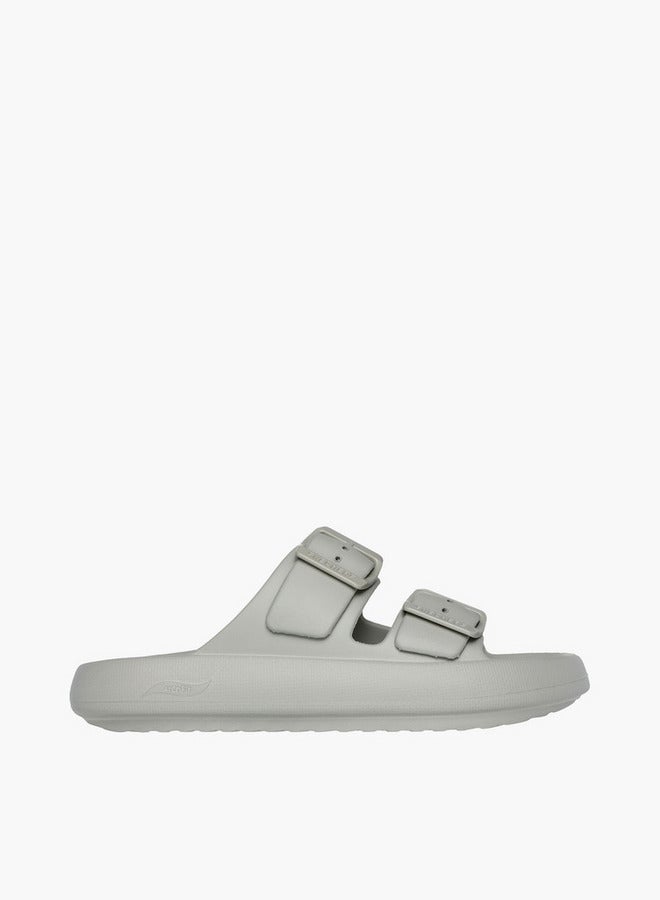 SKECHERS Men Buckle Accent Slides - Image 3